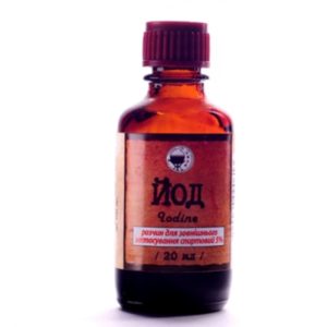 Iodine alcohol solution 5% 20ml